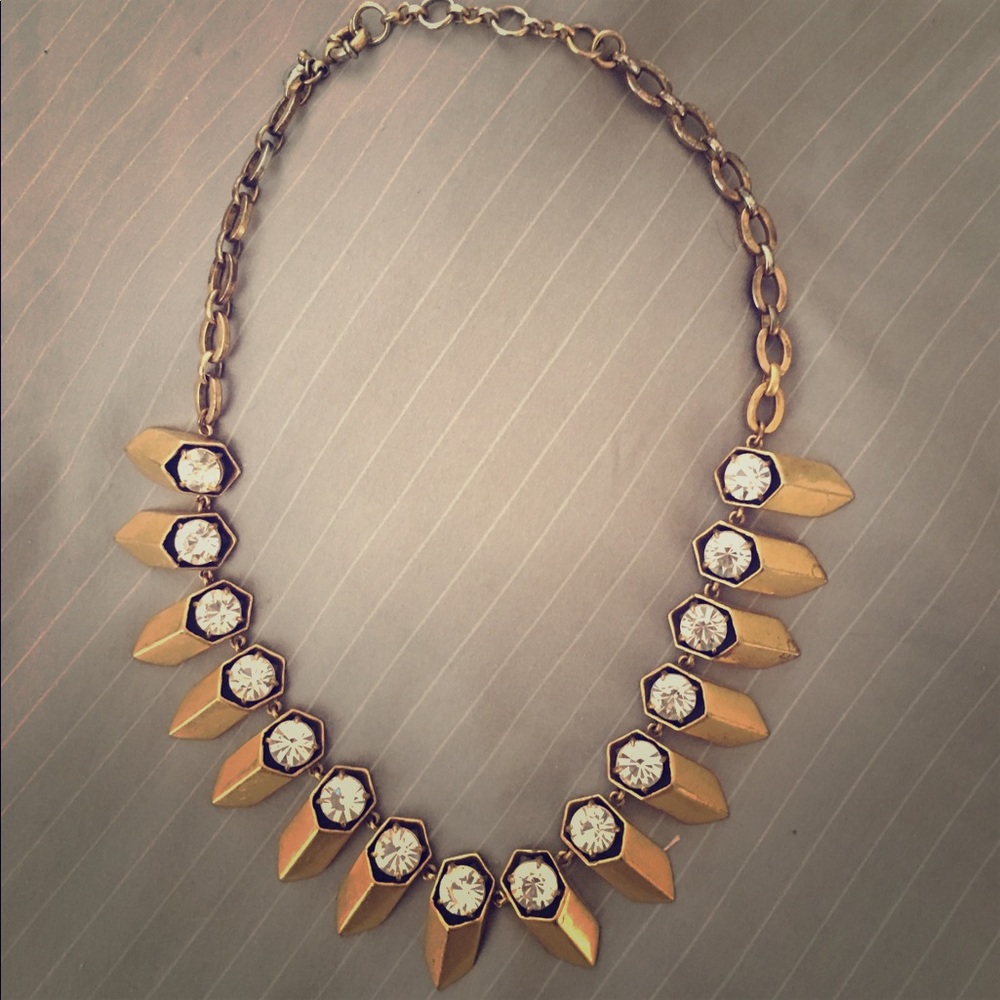 Jcrew gold necklace!